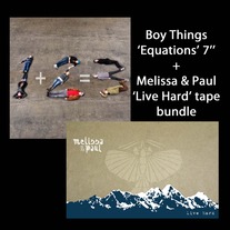 Boy Things 7''/ Melissa & Paul tape Bundle