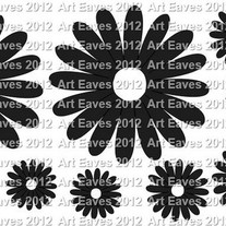Daisy Vinyl Decal Set of 22