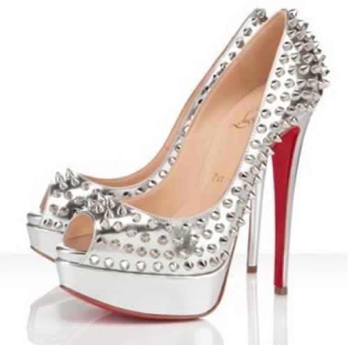 ladies silver shoes