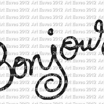 BonJour Vinyl Decal