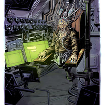 Captain Custer Character Design Print