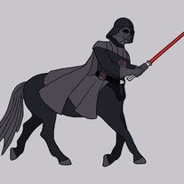 Darth Centaur, 5x7 print