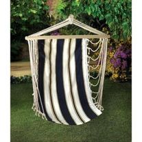 Navy Striped Hanging Chair