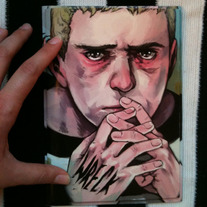 Wreck (BBC Sherlock fanbook) reprint with card/sig