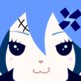 Square_blue_leather_jacket_crooked_cat_smile_icon