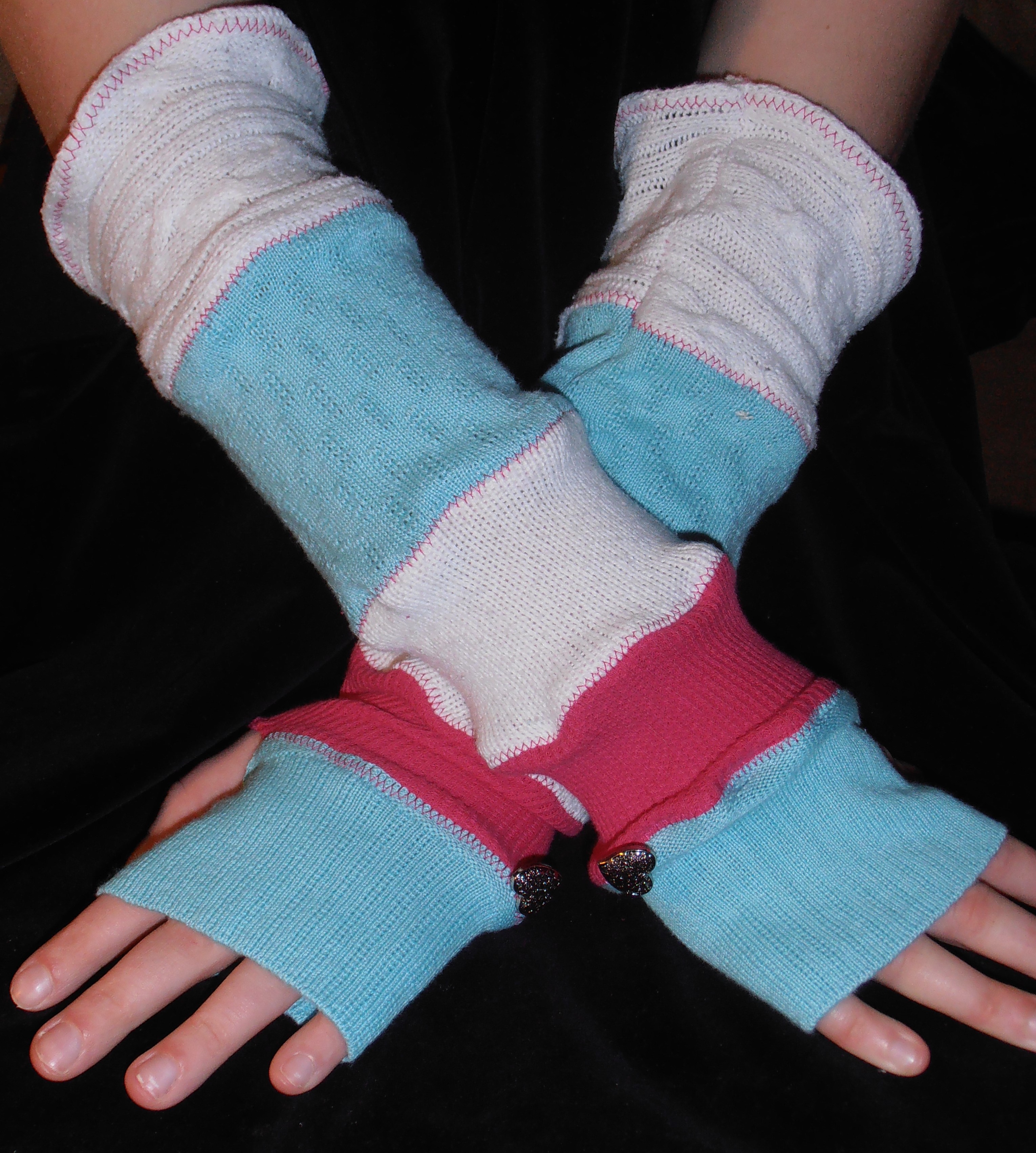 Cotton Candy Armwarmers Sold By Cobblestone Cottage On Storenvy