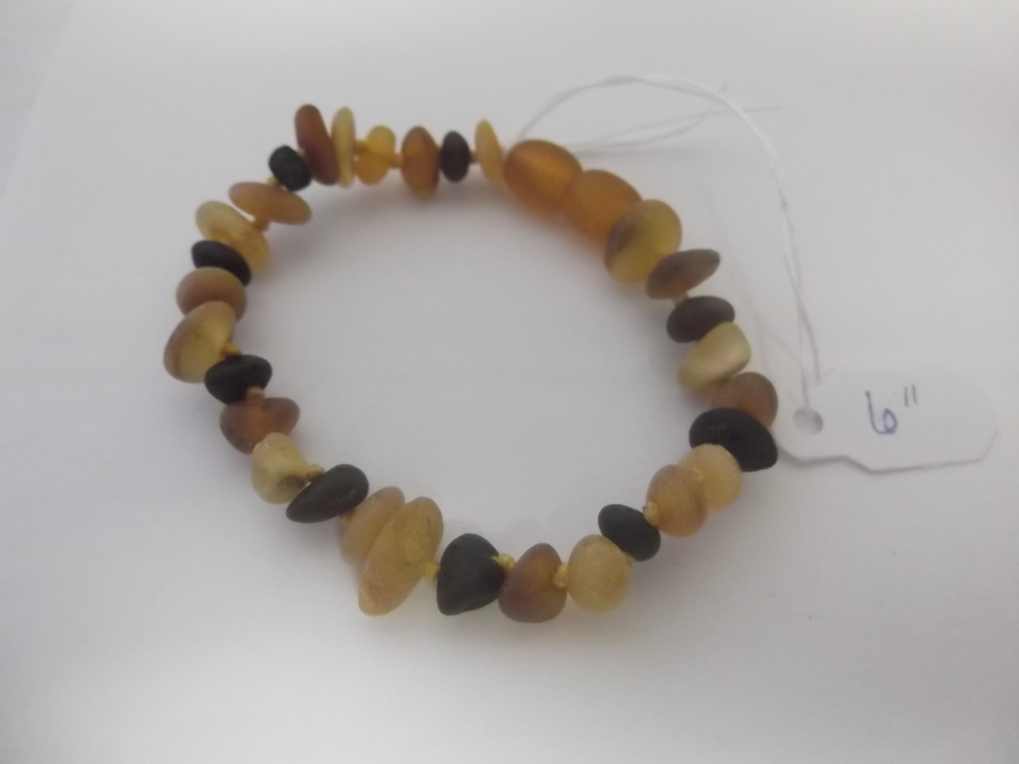 genuine amber teething bracelet