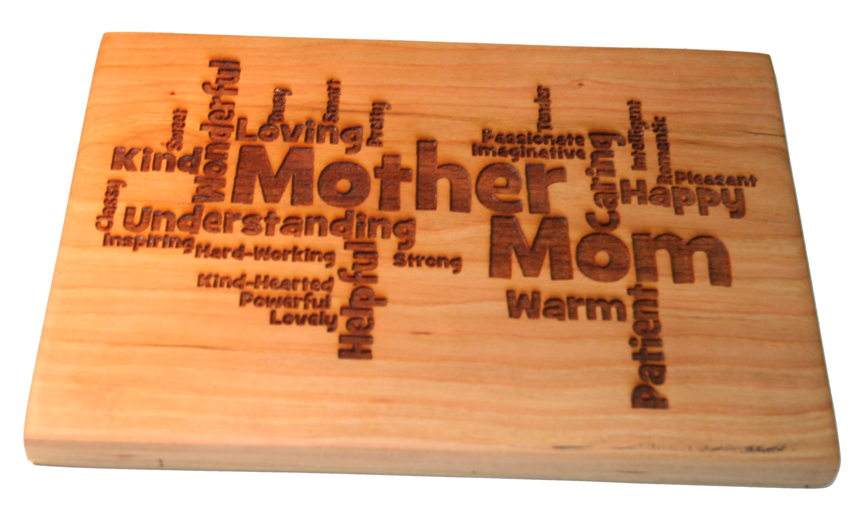 engraved cutting board mother s day word art small 7x10 on storenvy