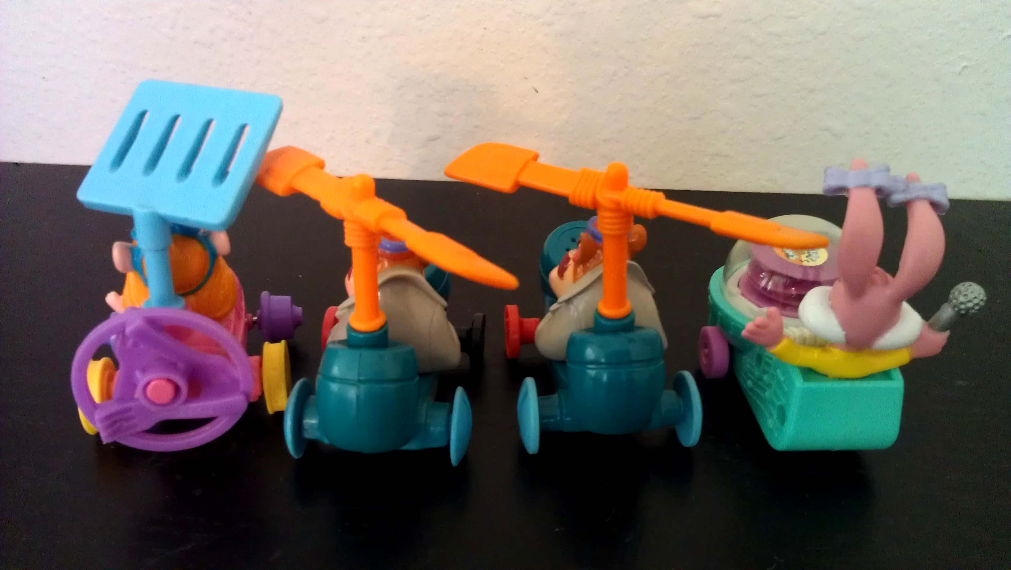 free ship rescue rangers toy cars mcdonald s toys tiny toon