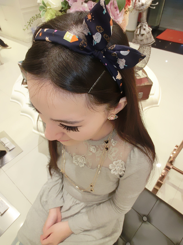 Pink Blue Yellow White Bunny Daisy Pansy Floral Rabbit Eared