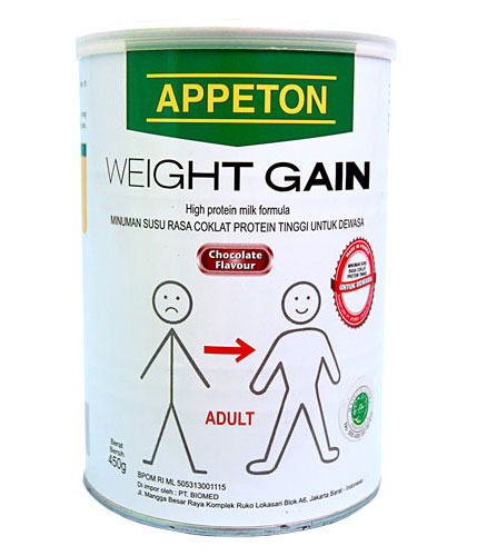 milk powder appeton weight gain chocolate flavor 450 milk powder appeton weight gain chocolate flavor 450