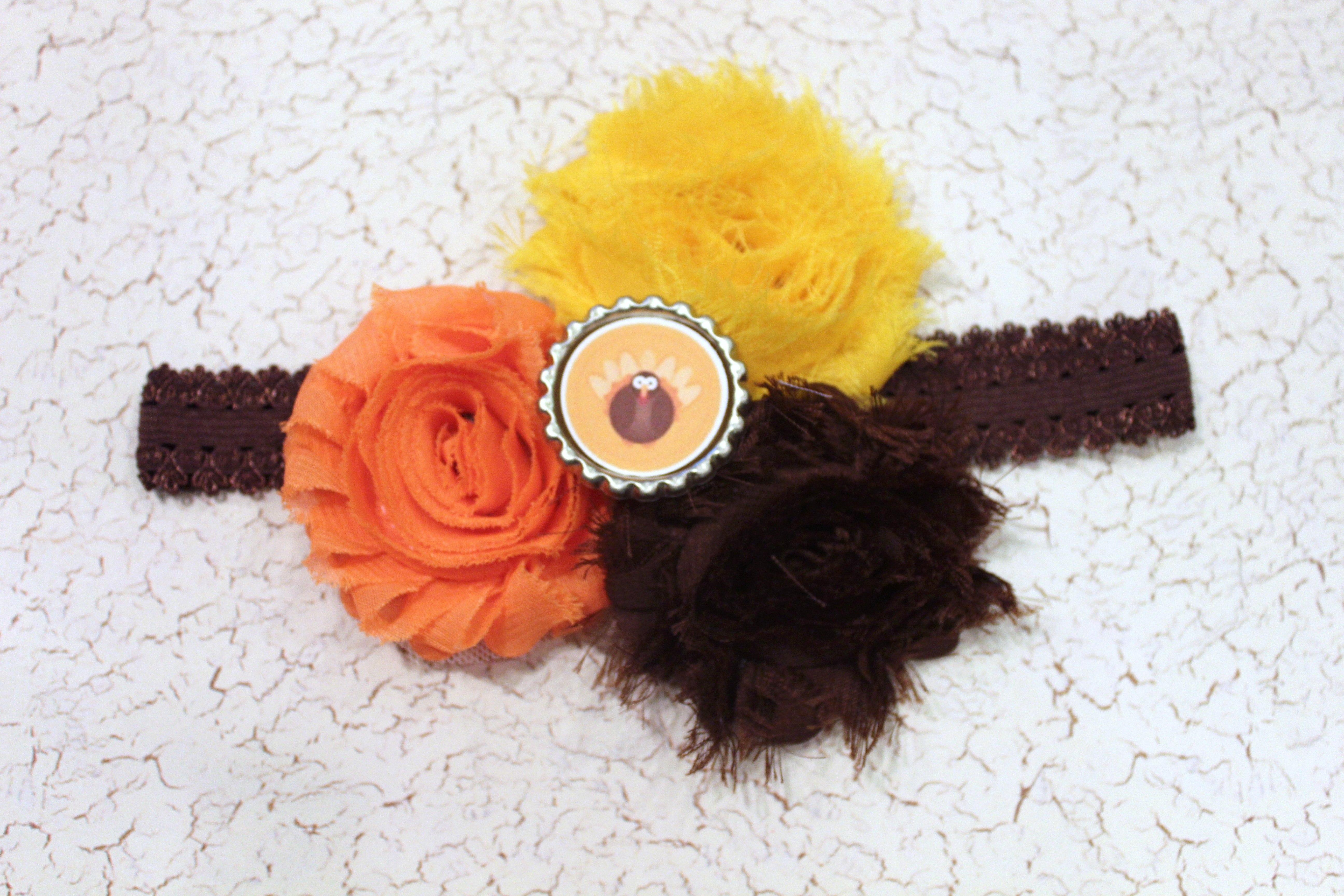 thanksgiving baby bows