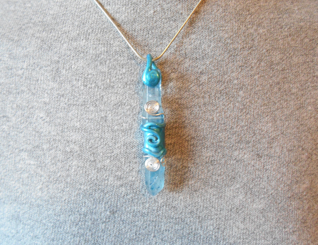 mermaid crystal necklace \u003e at lowest prices