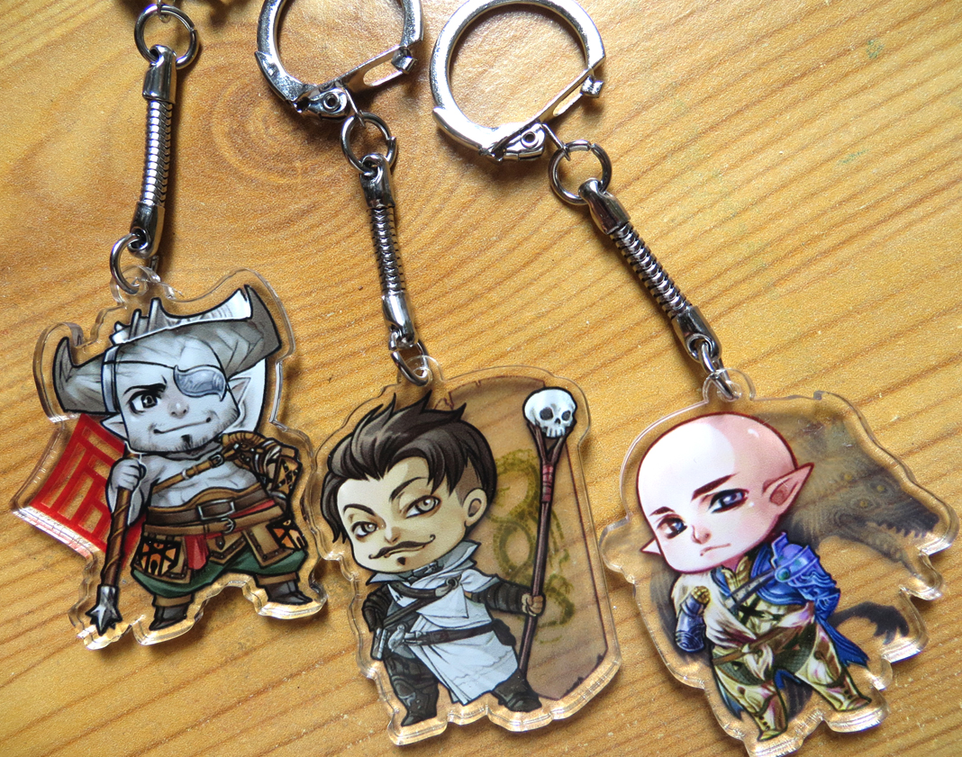 dragon age keychain