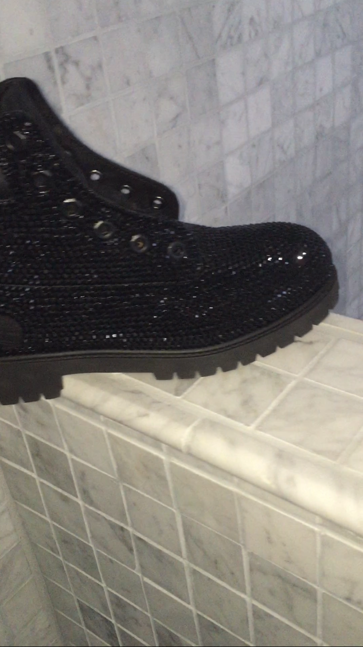 bling timberland boots