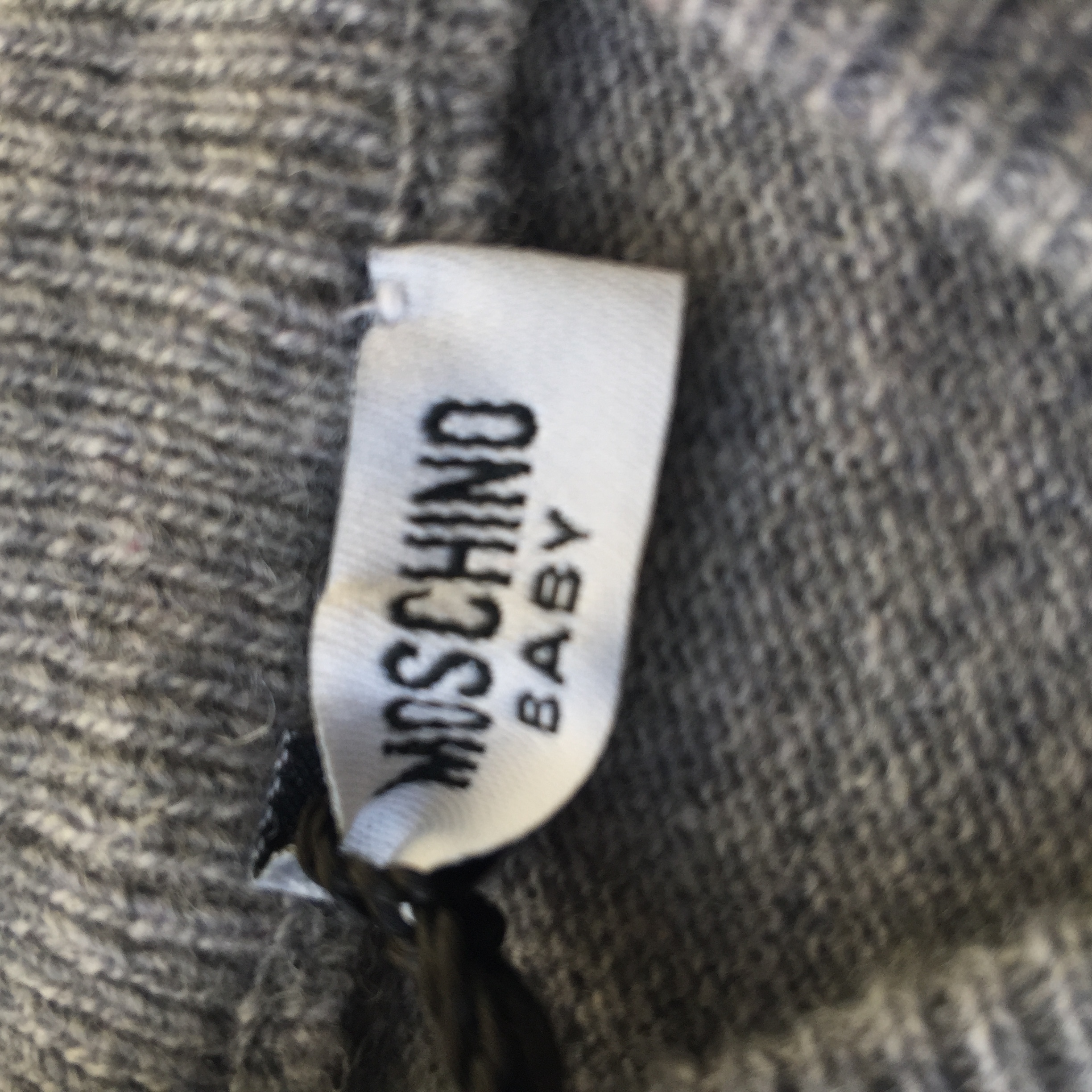 moschino baby sweater