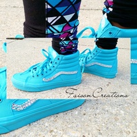 custom high top vans