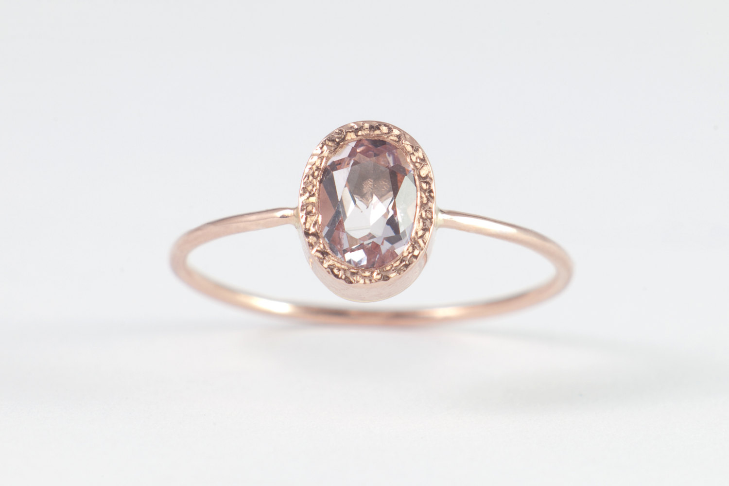 Gold rose engagement ring unique photo Gold rose engagement ring unique photo