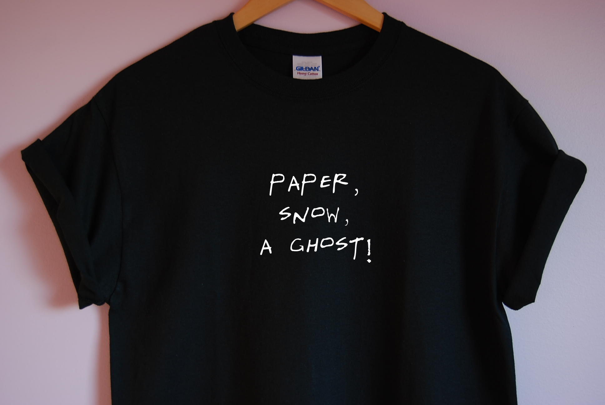 Paper Snow A Ghost T Shirt