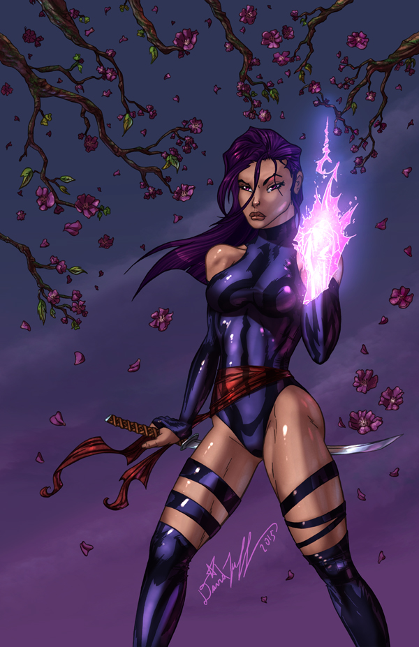 Psylocke X Men X Force Art Print Hectic Online Store