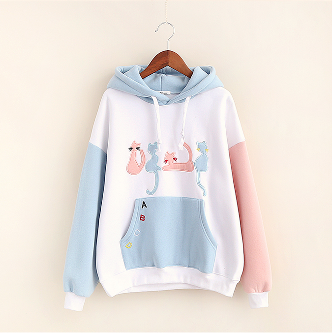 title fight cat hoodie