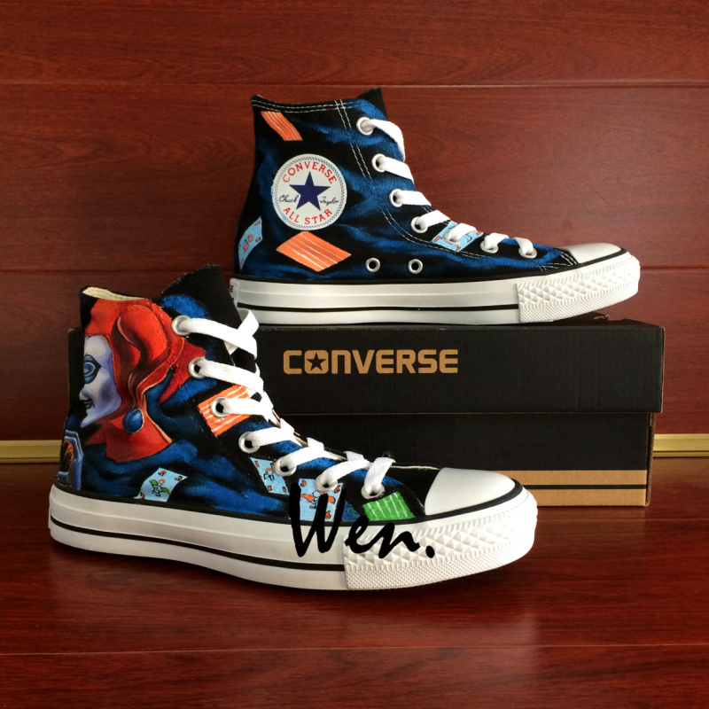 joker harley quinn converse