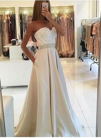 Ivory Prom Dresses