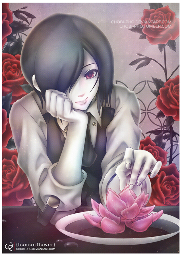 Human Flower Tokyo Ghoul Chobi Pho S Art Shop Online Store Powered By Storenvy