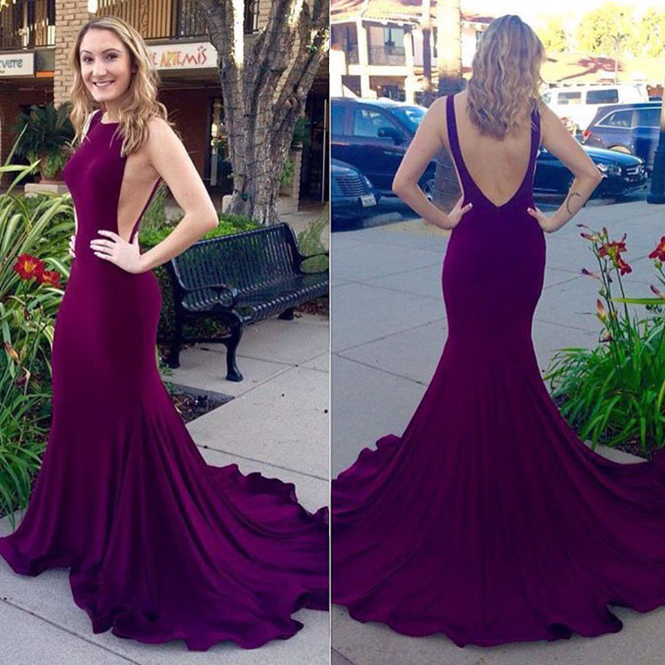 purple prom dresses 2018