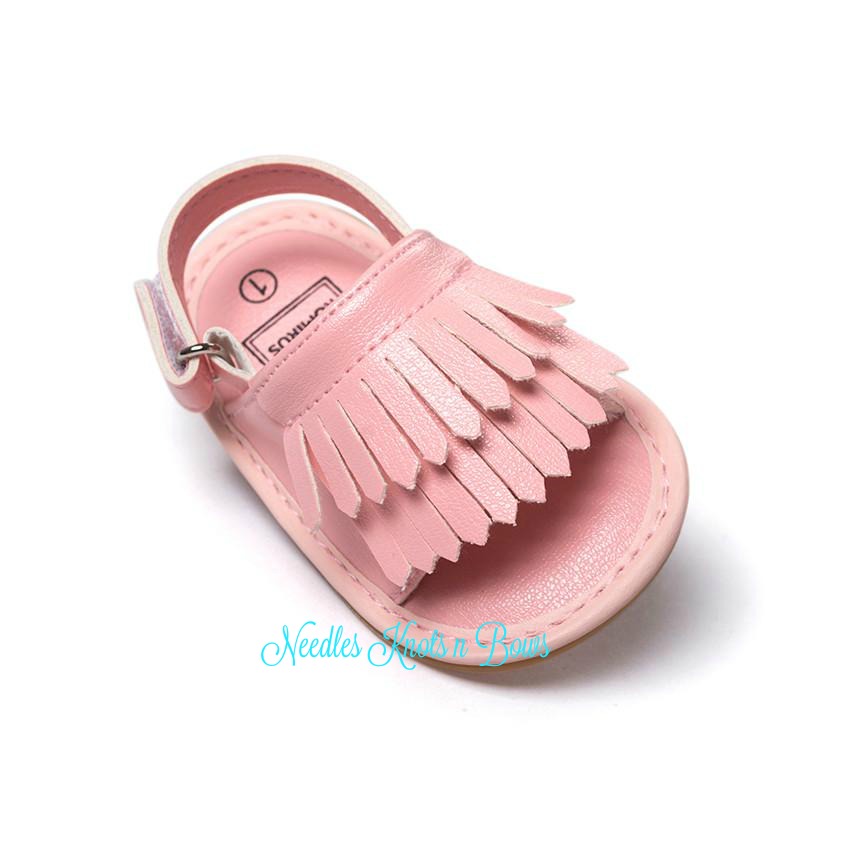 baby fringe sandals