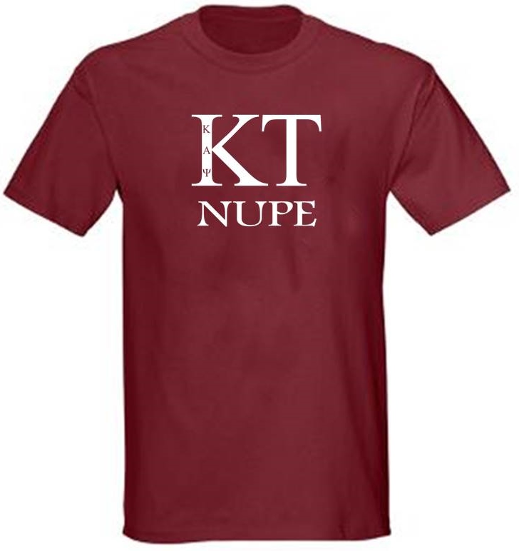 Kappa Alpha Psi Kappa Tau Chapter NUPE Tshirt (University of Kentucky