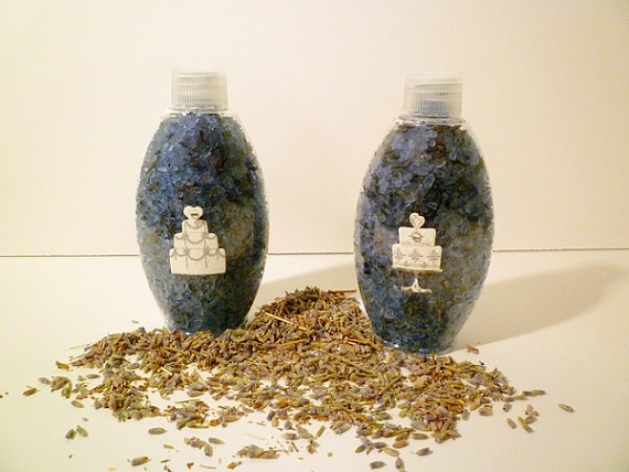 Wedding Favors Bath Salts Custom Lavender Bath Salt Favors Or