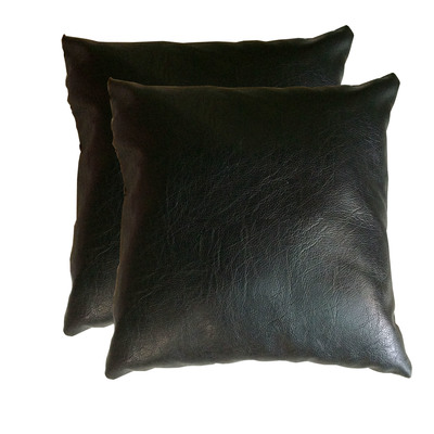 16 Faux Leather Throw Pillow Sofa Couch Pillow Cushion Covers