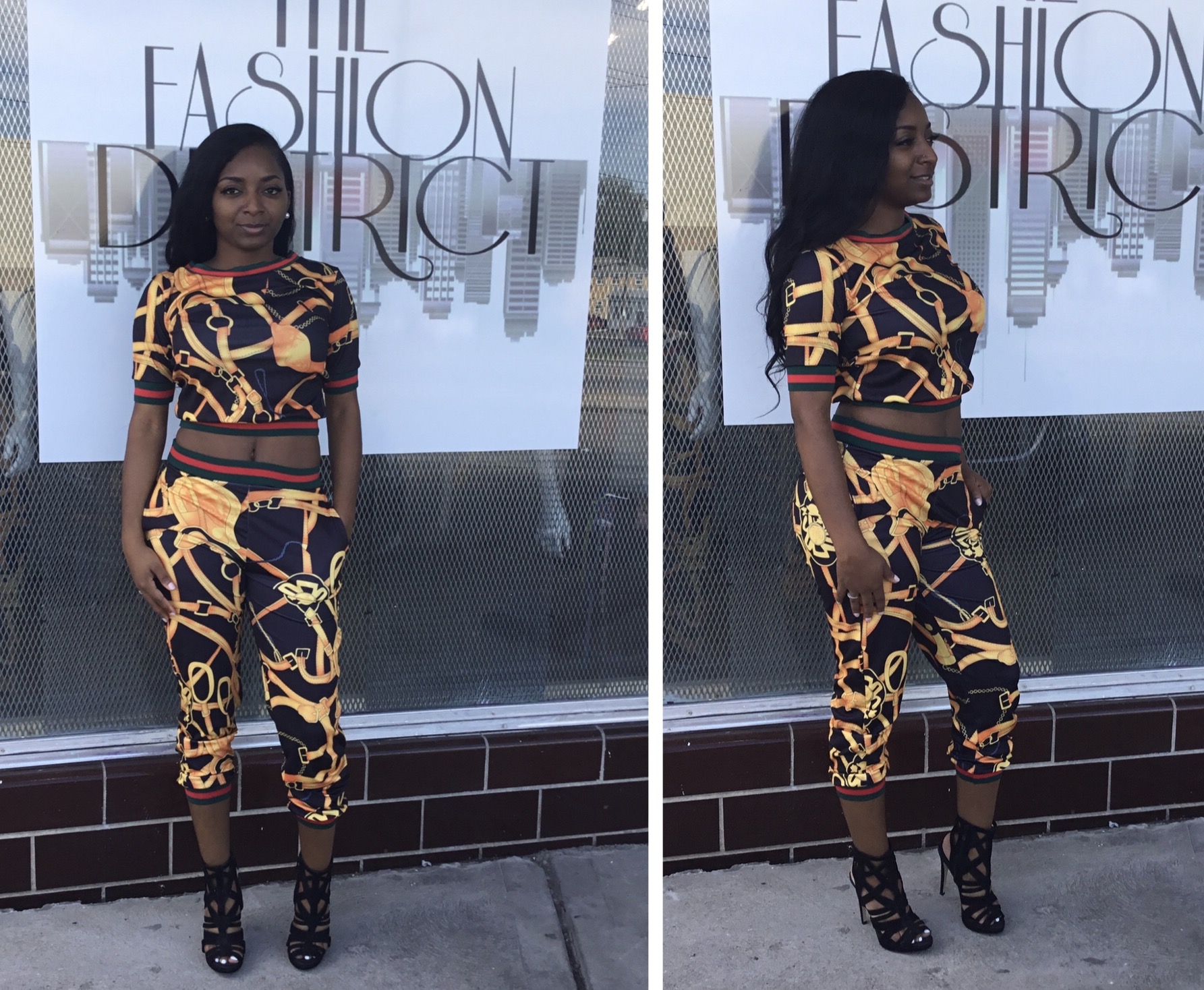 gucci inspired leggings