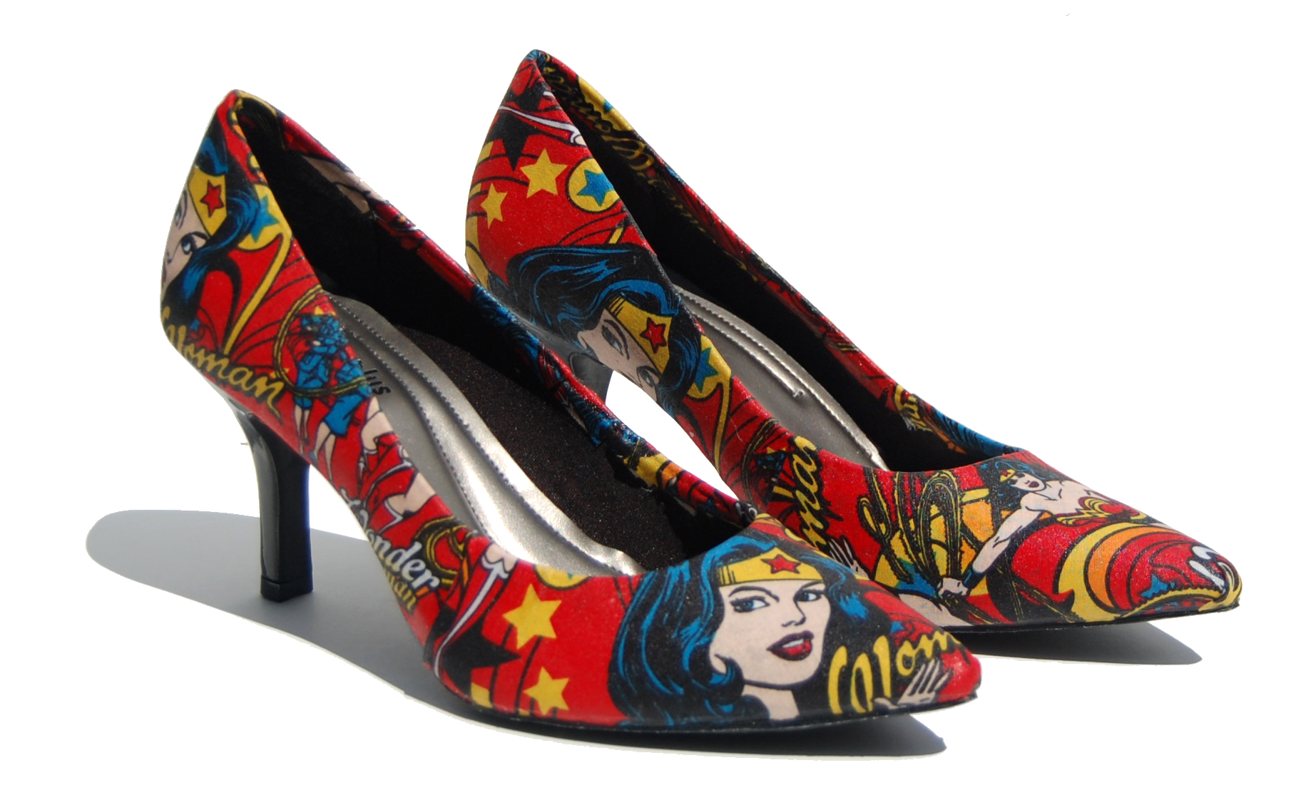 wonder woman high heels