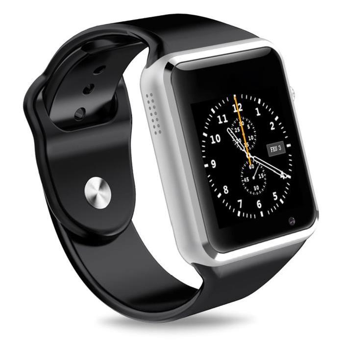 smart watch a1 black