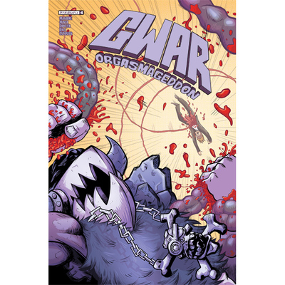 Gwar #4 cover b by matt harding