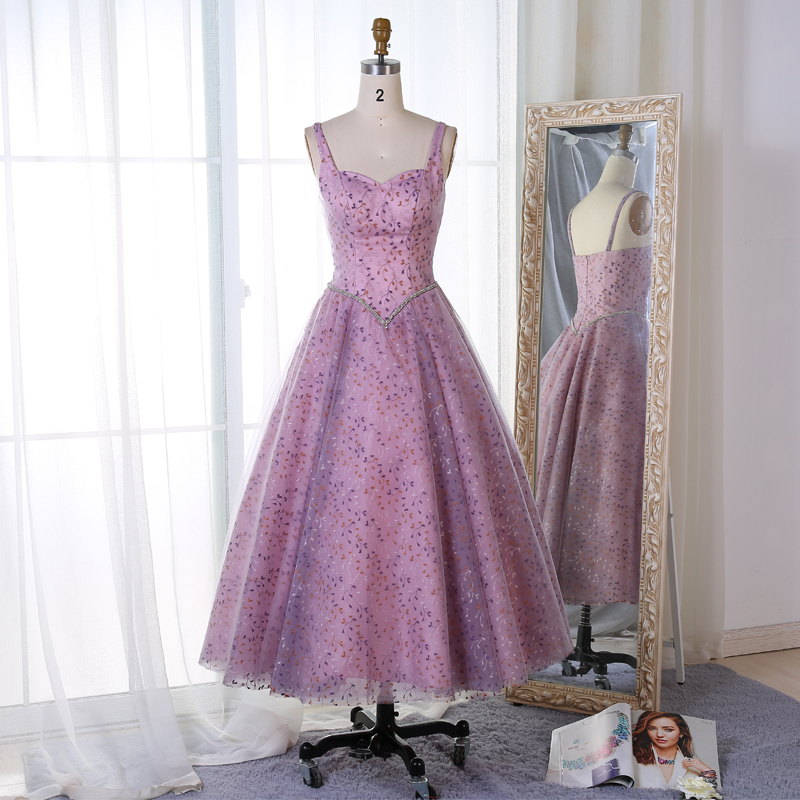 tea length princess dress
