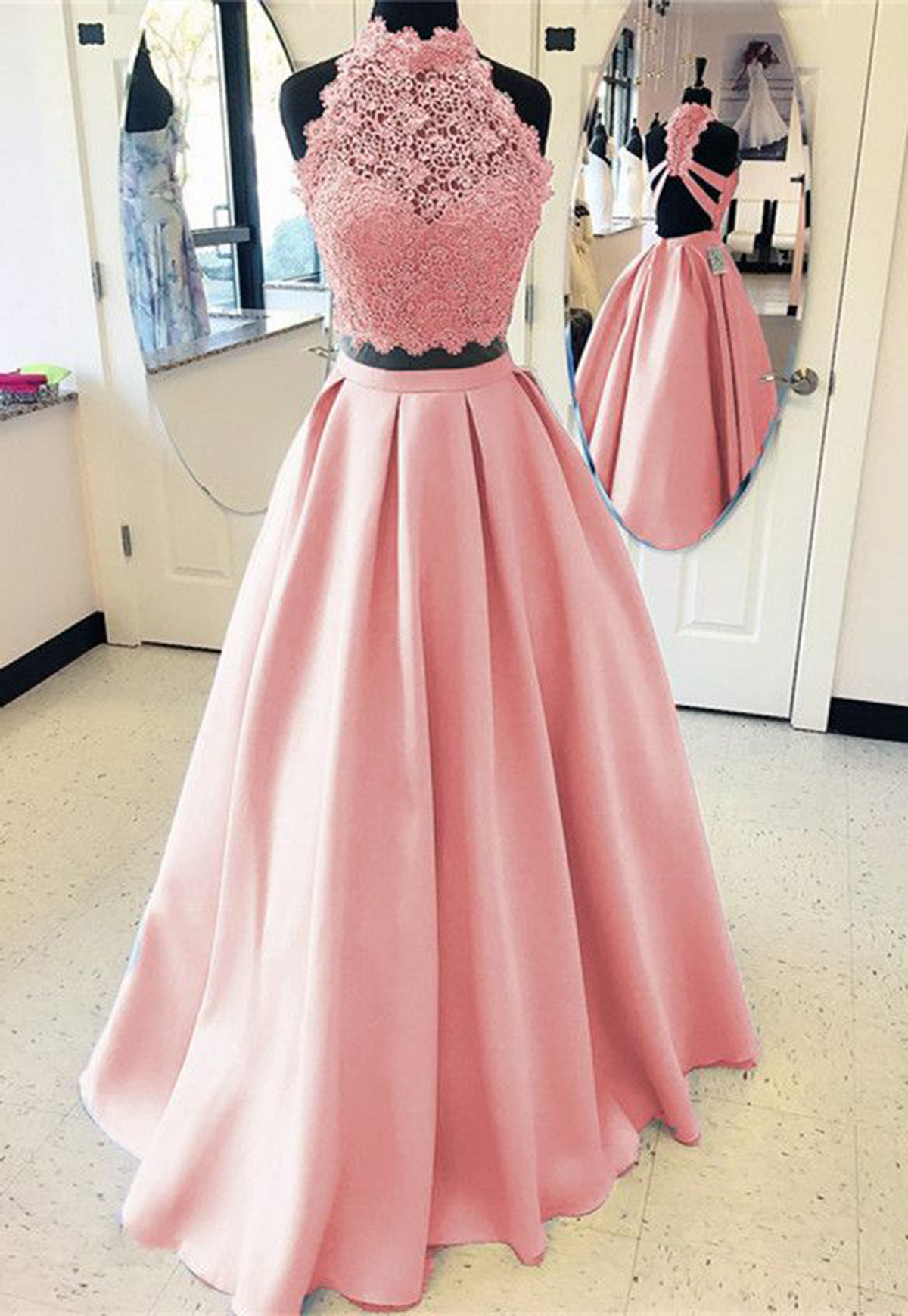 1 piece long dress party wear
