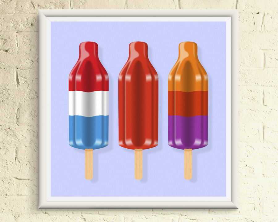 Sticky Summer Bomb Pops Desserts And Sweets Ice Cream Popsicle