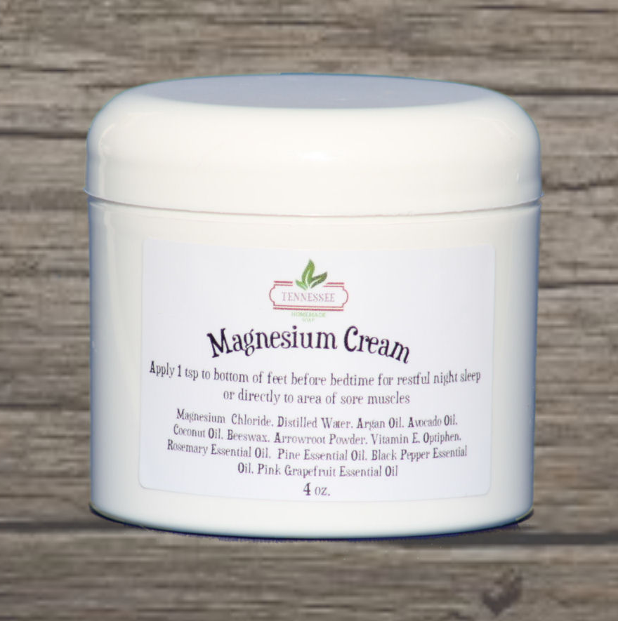 Magnesium Cream Sleep Better, Relives Cramped and Sore Muscles