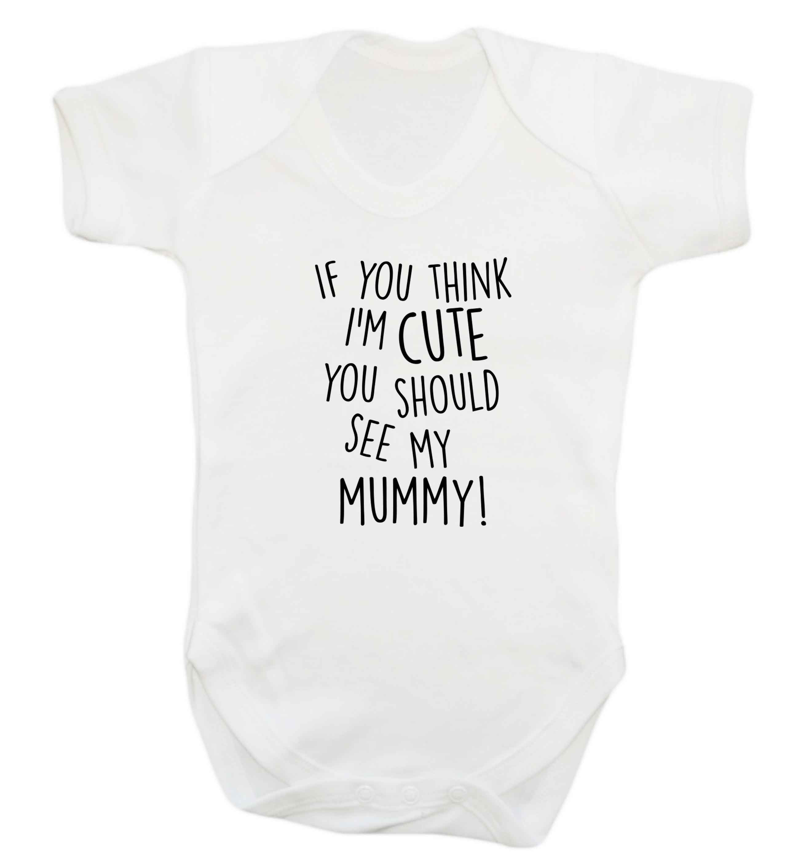 Flox Creative Baby T-Shirt Im 2 Today Black Newborn