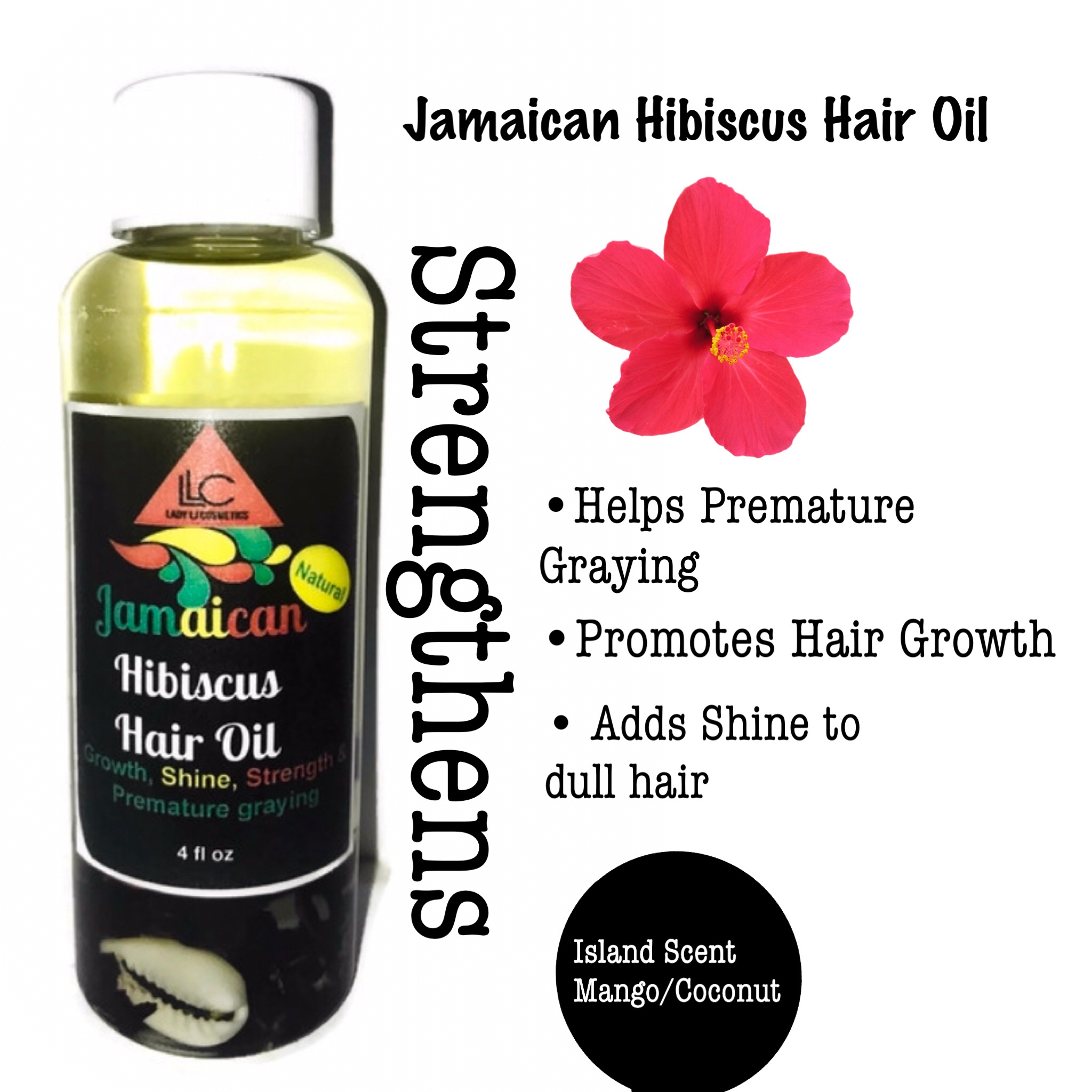 Hibiscus Hair Oil On Storenvy