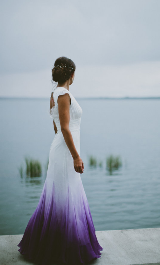purple beach dress