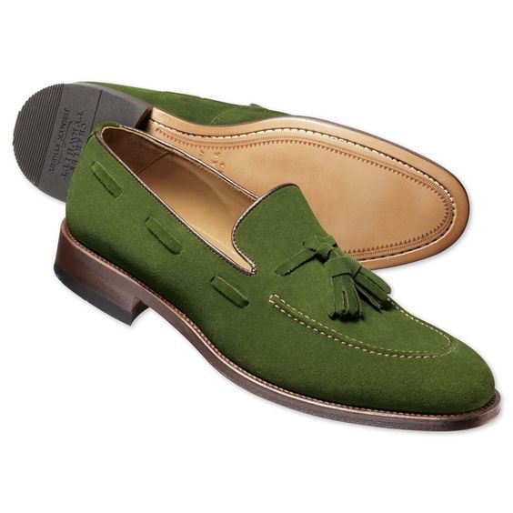 mens olive dress shoes