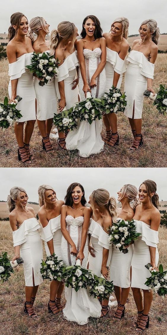 bodycon bridesmaid dresses
