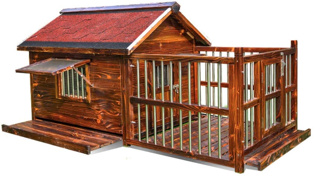 large dog house kennel
