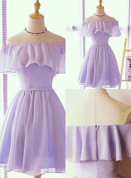 light purple homecoming dress